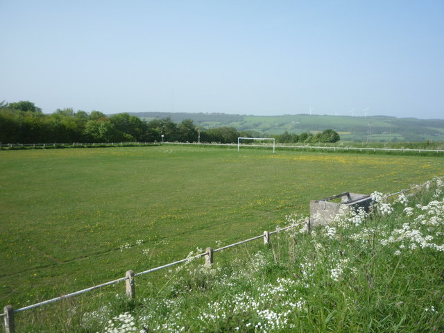 Football pitch, Quebec - geograph.org.uk - 4986494