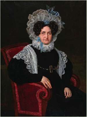 Painting of Mrs. Samuel Hermann