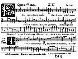 Ecce quomodo Gallus tenor voice