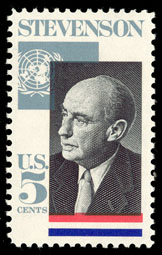 US stamp honoring Adlai Stevenson
