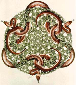 Escher Snakes