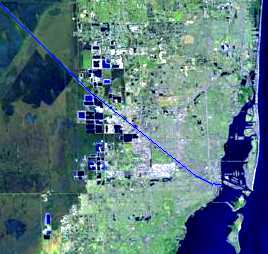 Miami River Map