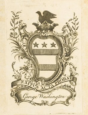 George Washington’s bookplate. Sotheby's