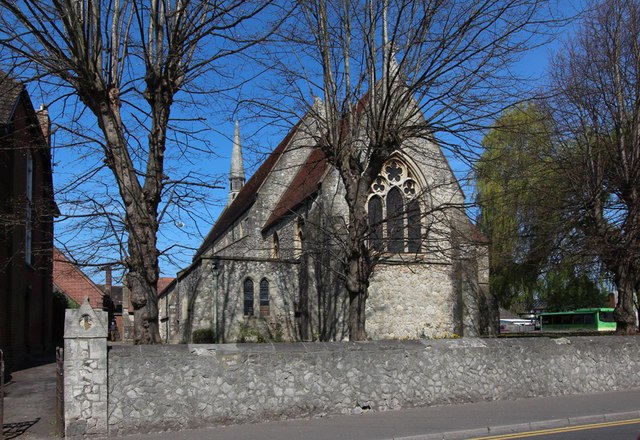 Christ Church, Ashford - geograph.org.uk - 4471857
