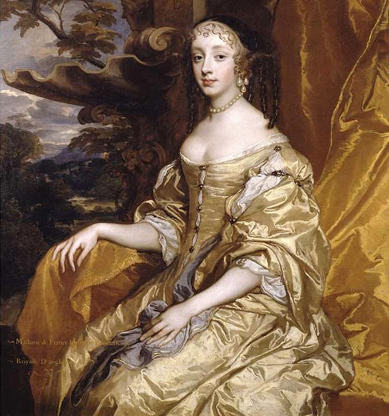 Image Peter Lely Henrietta of England, Duchess of Orléans Goodwood