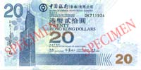 Hong Kong Bank of China 20 