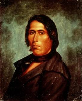 Alleged portrait of Tecumseh