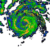 Animated hurricane