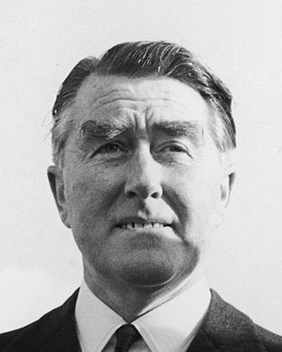 Portrait photograph of Bates