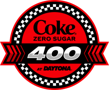 Coke Zero Sugar 400 logo.png