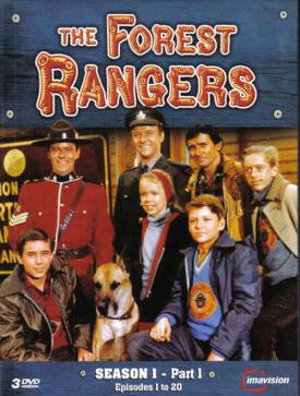 DVD cover - season 1 of "The Forest Rangers"