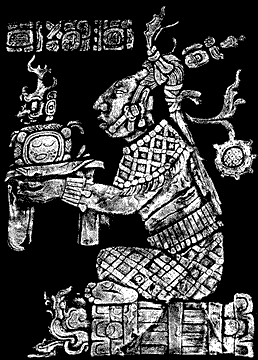 Palace tablet at Palenque from MesoWeb