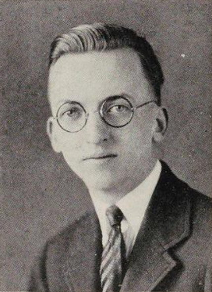 Alfred Mosher Butts yearbook photo 1924