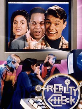 Promotional banner, Reality Check, 1995