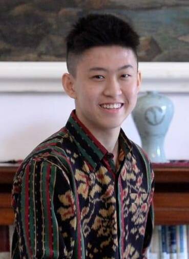 Rich Brian with the President of Indonesia (cropped)