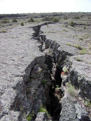 Hell's Half Acre rift - Idaho