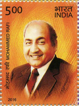 Mohammed Rafi 2016 stamp of India