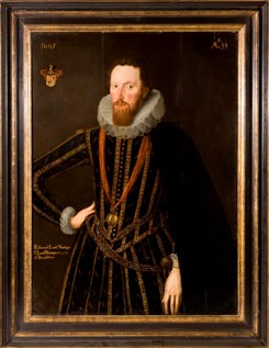 Robert Peake, Portrait of Lord Montague, 1601