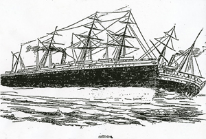 SS cityofchester collision sfchronicle1888