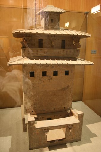 Han Dynasty pottery tower
