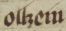 Owain ap Dyfnwal (Oxford Bodleian Library MS Jesus College 111, folio 60r)