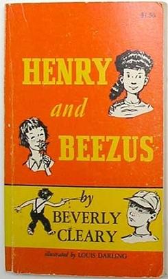 "Henry and Beezus" book by Beverly Cleary, first edition cover.jpg
