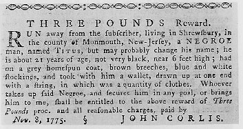 Colonel Tye Runaway Ad