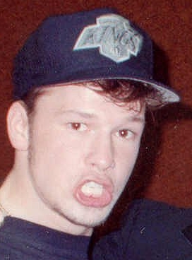 Donnie Wahlberg at the 1990 Grammys