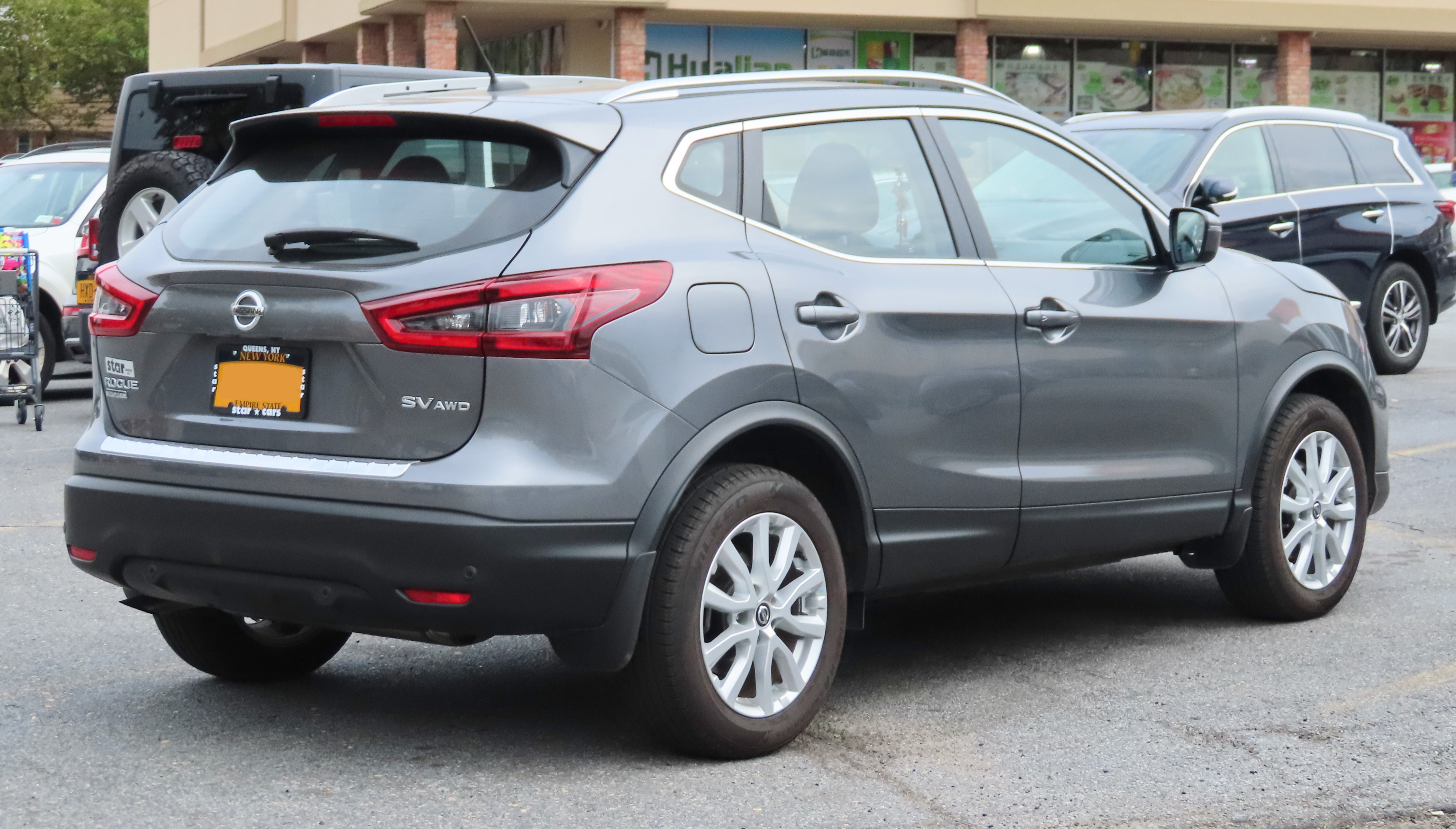 Image: 2020 Nissan Rogue Sport SV AWD (facelift), rear 10.10.20