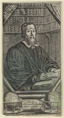 Alexander Ross, 1653 engraving by Pierre Lombart.