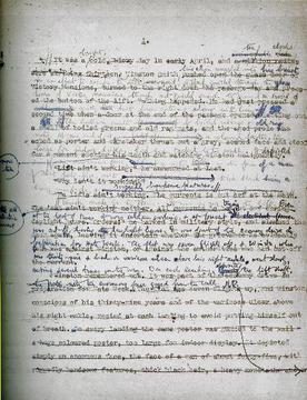 Nineteen Eighty-Four manuscript
