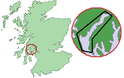 Scotland Map (Loch Fyne Detail) Loch Fyne