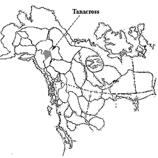 Tanacross-map