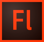 Logo of Adobe Flash Pro CS6, a version of Adobe Flash