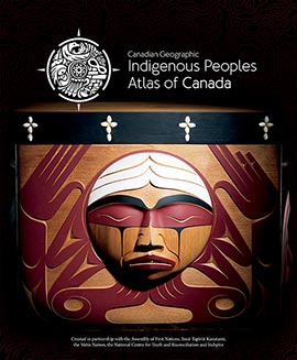 Cover of Truth and Reconciliation volume of Indigenous Peoples Atlas of Canada.jpg