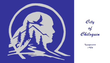 Flag of Chiloquin, Oregon