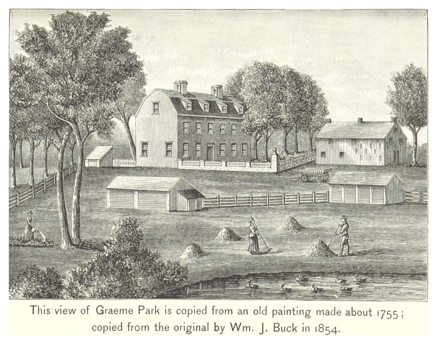 thumbGreame Park in 1755