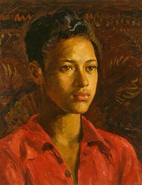 'Herman', oil painting by Mabel Alvarez, 1939