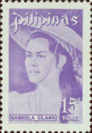 Gabriela Silang 1974 stamp of the Philippines