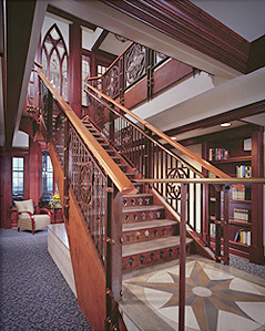 Pitt Honors College staircase