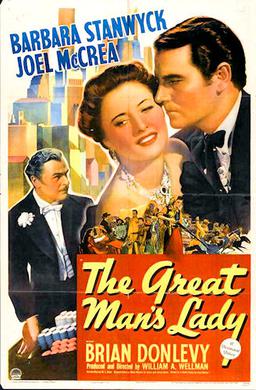 The Great Mans Lady 1942 poster
