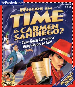 Where in Time is Carmen Sandiego? 1997 Cover.jpg
