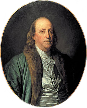 Benjamin Franklin by Jean-Baptiste Greuze