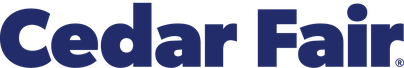 Cedar Fair wordmark 2015-2024