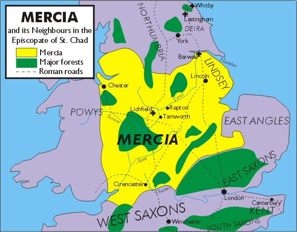 Mercia in time of Chad