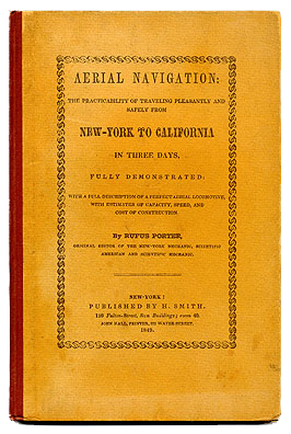 "Aerial Navigation" by Rufus Porter (title page, 1935 reprint)