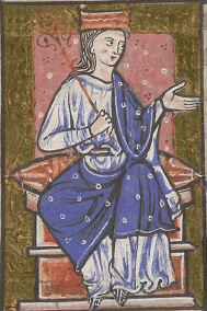 Æthelflæd as depicted in the cartulary of Abingdon Abbey