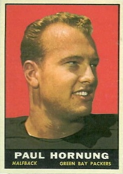 1961 Topps 40 Paul Hornung