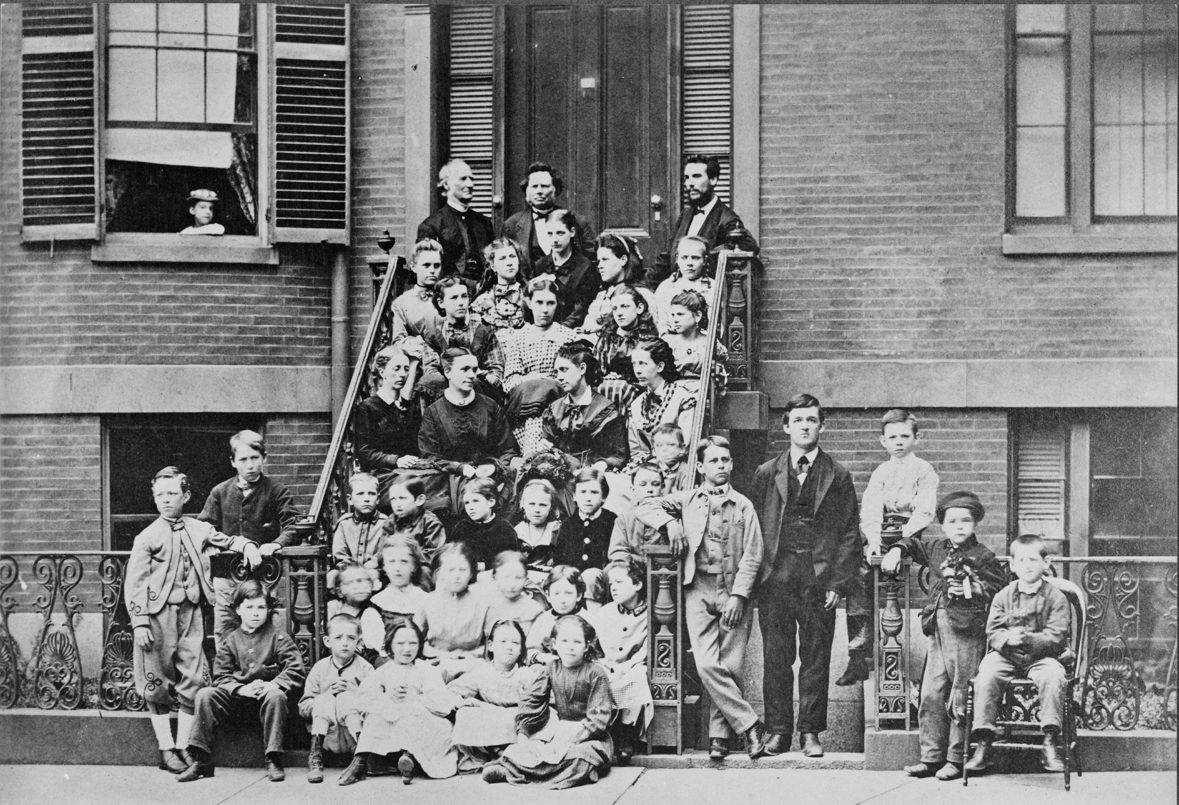 Image Bell at the Pemberton Avenue School for the Deaf, Boston, from