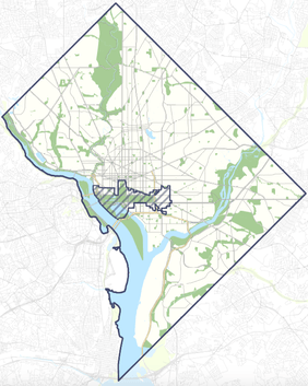 State of Washington, DC Boundaries
